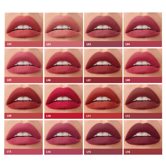 Set de 16 Labiales Mate Aterciopelado - Colores Vibrantes - Image 3