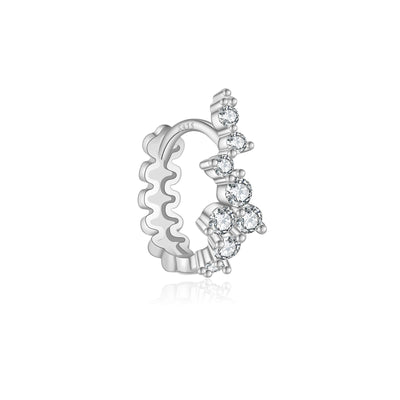 Aretes Estrella de Cinco Puntas en Plata 925 con Circón - Image 8