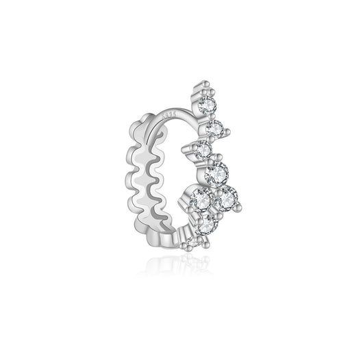 Aretes Estrella de Cinco Puntas en Plata 925 con Circón - Image 8