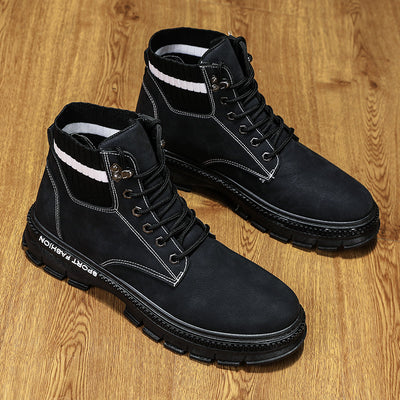 Botas Casuales Coreanas para Hombre - Estilo Moderno y Versátil - Image 12