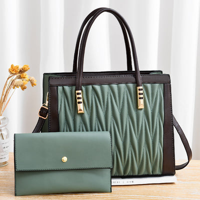 Bolso Mensajero de Moda Simple con Gran Capacidad para Mujer - Image 9