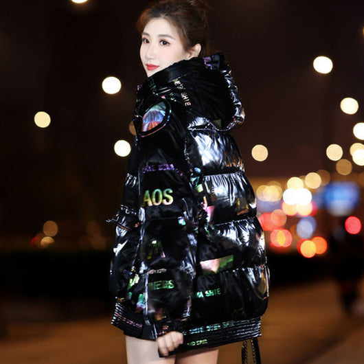 Chaqueta Acolchada Impermeable sin Planchado para Mujer - Image 3