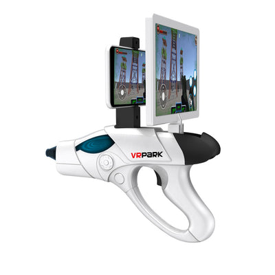 Pistola de Juego VR 4D con Bluetooth, Soporte para Teléfono y Control Remoto Inteligente - Image 6