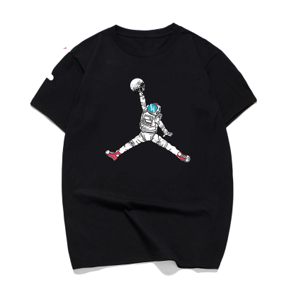 Playera Astronauta Hip Hop Slam Dunk Unisex - Estilo Harajuku Casual - Image 3