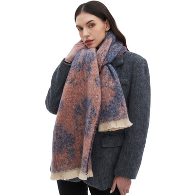 Bufanda Corta Estampado Jacquard para Hombre y Mujer - Otoño e Invierno - Image 4