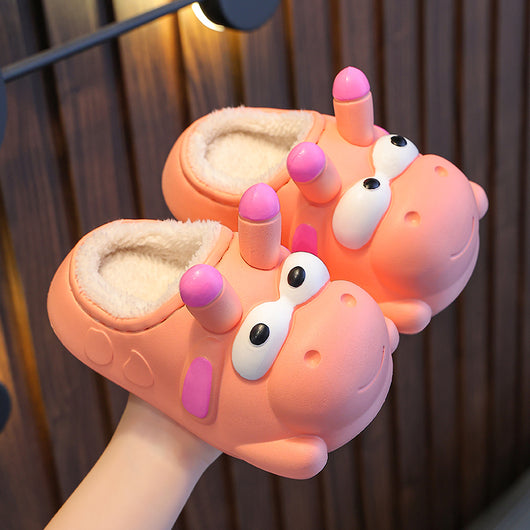 Pantuflas Infantiles de Algodón Impermeables y Cálidas - Image 11