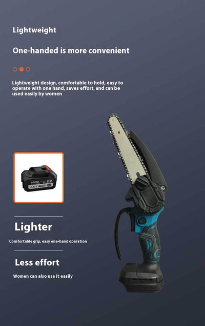 Motosierra Recargable de 6 Pulgadas con Batería de Litio - Image 15