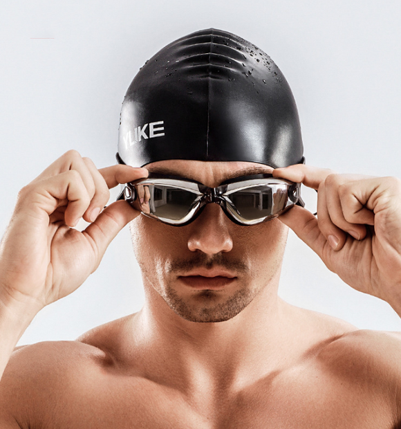 Traje de Baño Hombre Secado Rápido Impermeable con Gafas de Natación