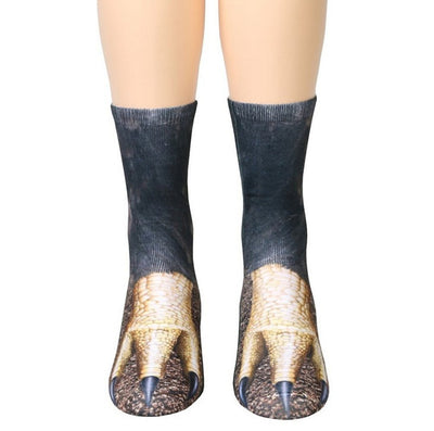 Calcetines Largos Unisex con Diseño de Garras de Gato 3D - Image 9