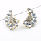 Aretes de Cristal con Alas de Ángel - Declaración de Elegancia