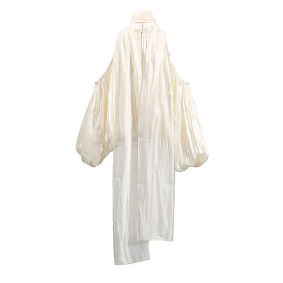 Blusa Elegante Francesa con Lazo, Hombros Descubiertos y Mangas Abullonadas - Image 22