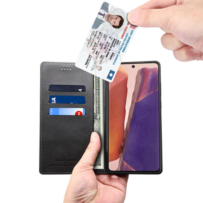 Funda de Cuero para Celular con Soporte Magnético Adhesivo - Image 11