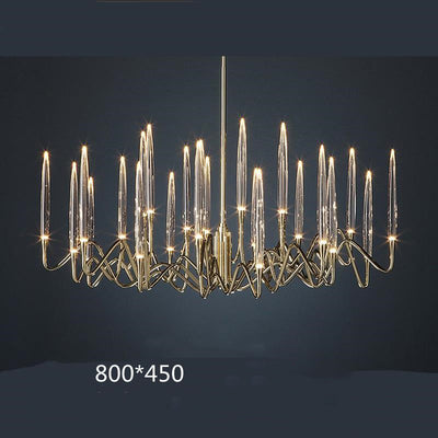Lámpara Cristal Vela Francesa con Personalidad Europea - Image 3