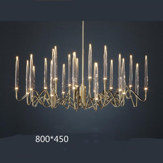 Lámpara Cristal Vela Francesa con Personalidad Europea - Image 3