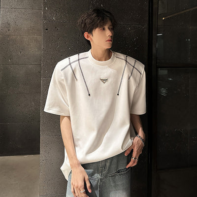 Playera Casual Hombres con Hombreras - Diseño Moderno para Verano - Image 6
