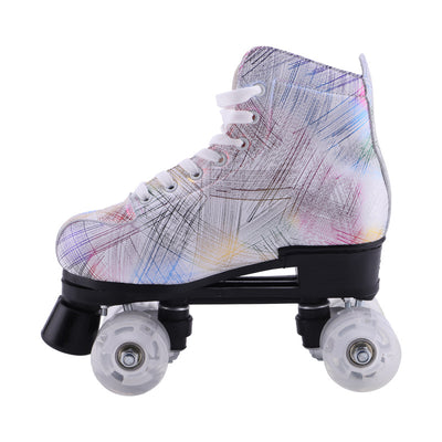 Patines de Cuatro Ruedas Symphony Feather con Luces LED - Patines Adulto de Alto Rendimiento - Image 4