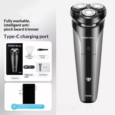 Afeitadora Eléctrica Recargable Portátil para Hombre - Image 6