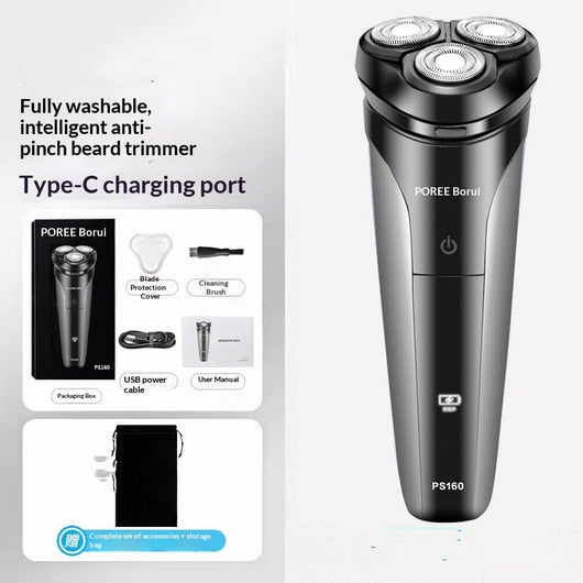 Afeitadora Eléctrica Recargable Portátil para Hombre - Image 6