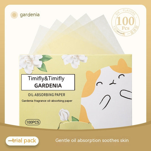 Papeletas Absorbentes de Aceite Facial - 100 Piezas con Aroma - Image 7