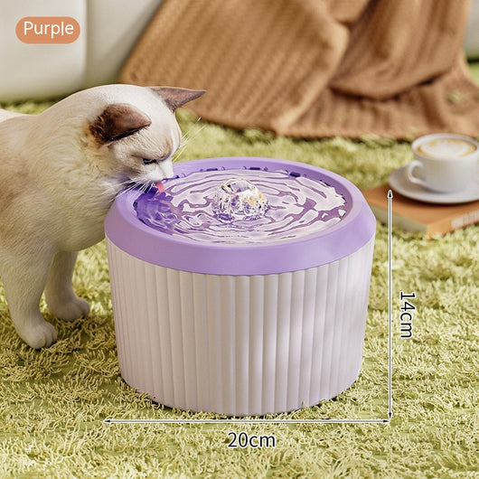 Fuente de Agua Automática para Gatos con Filtro de Gran Capacidad y Temperatura Constante - Image 6