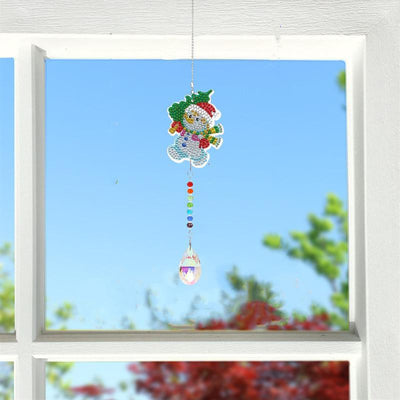 Campana de Viento Diamante con Mariposas y Libélulas para Ventana - Image 30