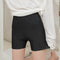 Negro High waist ice silk