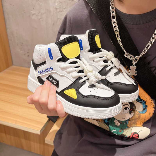 Zapatillas Deportivas Altas para Niñas - Estilo Moderno y Comodidad