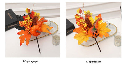 Adorno de Piña, Hojas y Calabaza para Halloween - Image 37