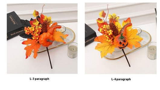 Adorno de Piña, Hojas y Calabaza para Halloween - Image 37