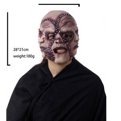 Máscara de Horror Grimace Trisides para Halloween y Cosplay - Image 3