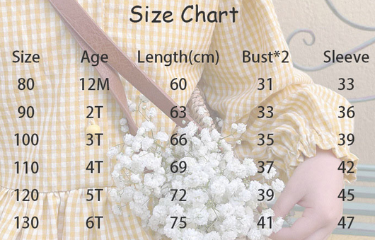 Vestido Infantil Estilo Coreano a Cuadros para Niñas - Image 6
