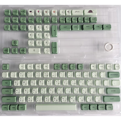 Teclado Mecánico 124 Teclas Matcha - Keycaps PBT Sublimados - Image 34