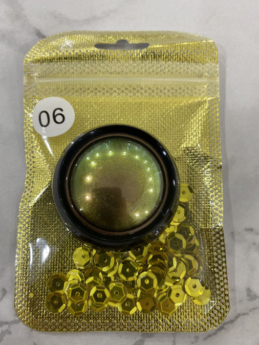 Sombra de Ojos Camaleón con Brillo Diamantado y Efecto Luz Cambiante - Image 32