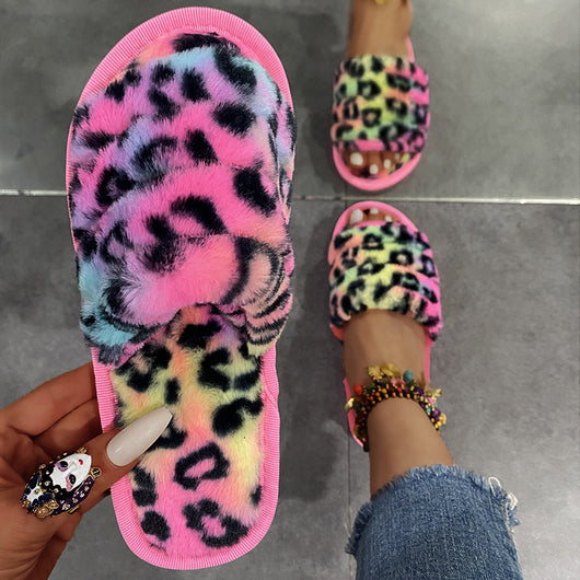 Pantuflas Peluche Leopardo para Casa - Cómodas y Acogedoras - Image 22