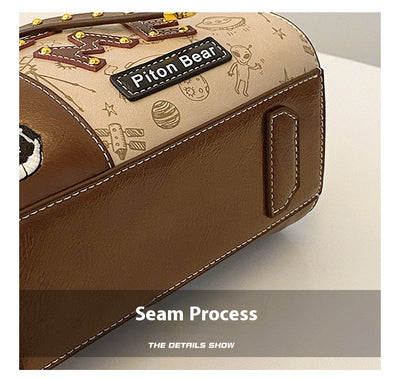Bolsa de Hombro con Diseño Cartoon Acolchada - Image 23