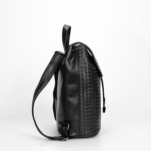 Mochila de Viaje Tejida Gran Capacidad Estilo Casual - Image 10