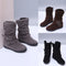 Botas de Algodón Forradas en Fleece con Doble Hebilla