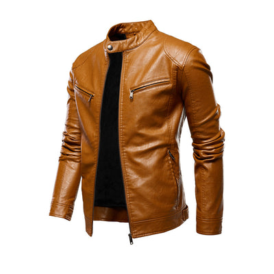 Chaqueta de Cuero PU Hardwear para Hombre