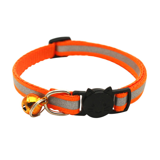 Collar Reflectante para Gatos con Campana y Diseño Colorido - Image 2