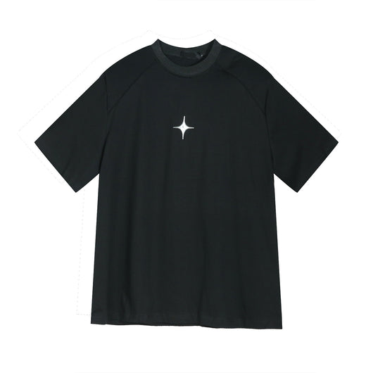 Playera Hombre Estilo Coreano con Diseño Impreso y Hombrera con Cierre - Image 6