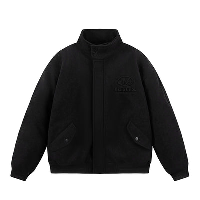 Chaqueta de Lana Estilo Americano Retro para Hombre - Image 3
