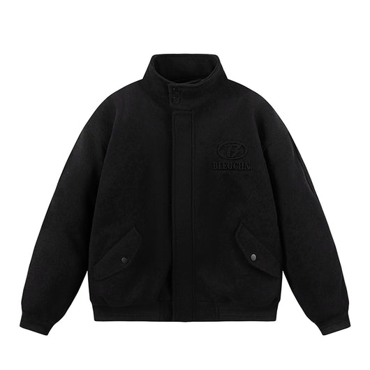 Chaqueta de Lana Estilo Americano Retro para Hombre - Image 3
