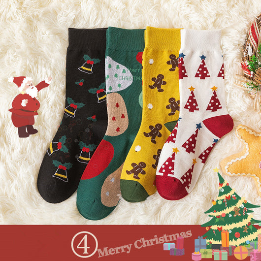 Calcetines Navideños Escolares con Ilustraciones Tiernas - Image 14