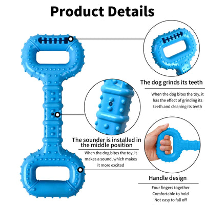 Hueso Masticable Resistente para Perros Agresivos con Banda Interactiva - Image 5