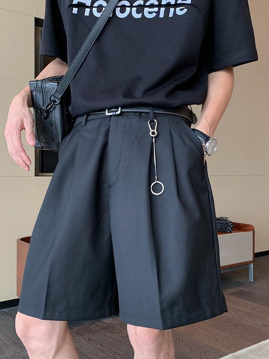 Pantalones Cortos Deportivos Holgados de Tela Ligera para Hombre - Image 4