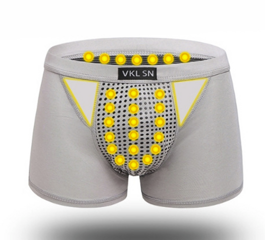 Calzoncillos bóxer respirable con terapia magnética para hombre - Image 5