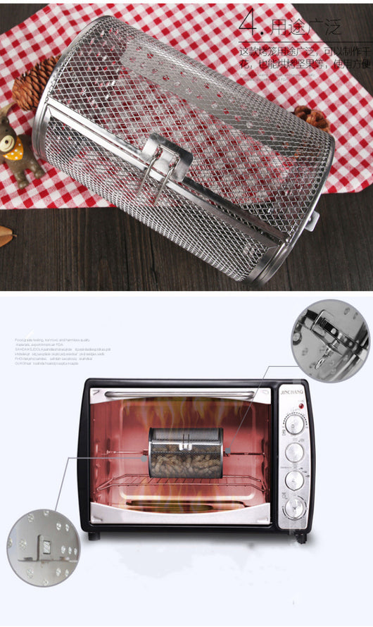Horno Eléctrico con Tambor Giratorio para Asar - Image 9