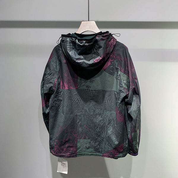 Cortavientos Estampado Resistente