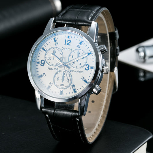 Reloj de Hombre Azul Cristal - Diseño Casual Moderno - Image 14