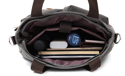 Maletín Ejecutivo de Hombro para Hombre - Bolsa Mensajero Profesional - Image 12